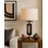 Poly Table Lamp - Optical Black - Sand Finish Shade