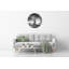 Jesalee Glass Wall Clock