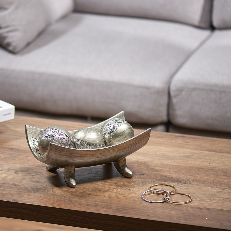 Dublin Decorative Bowl, Silver