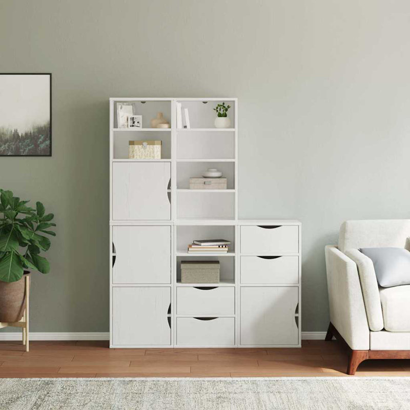 79cm H x 40cm W Bookcase, White