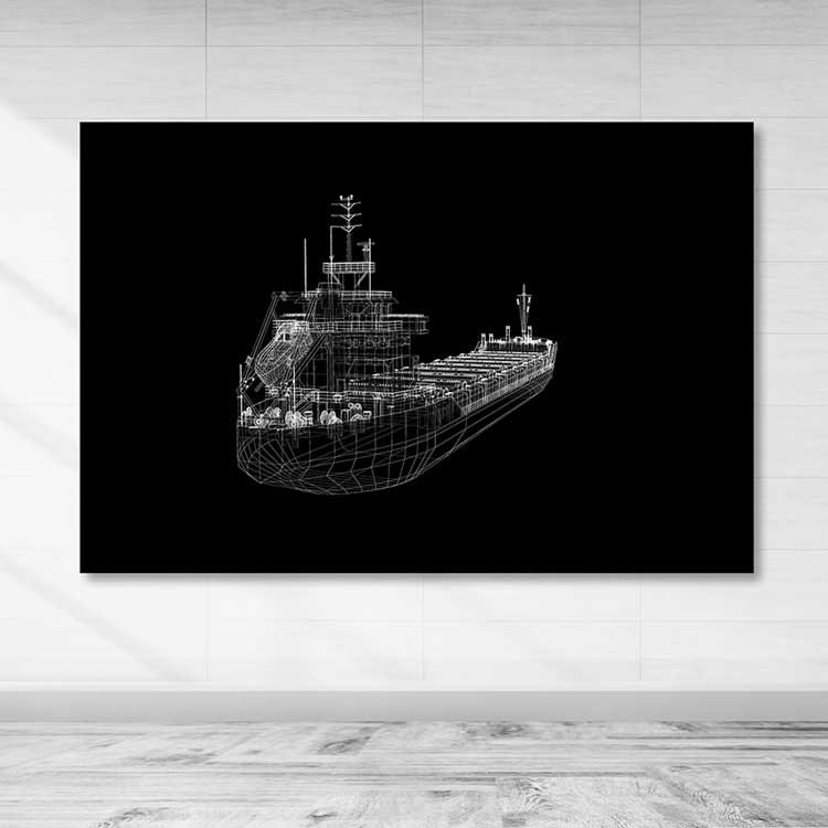 Peinture décorative sur toile