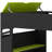 Full Size Wood Loft Bed With Desk,Drawers,Storage Compartments,Hanging Rod And RGB Lights-433192497
