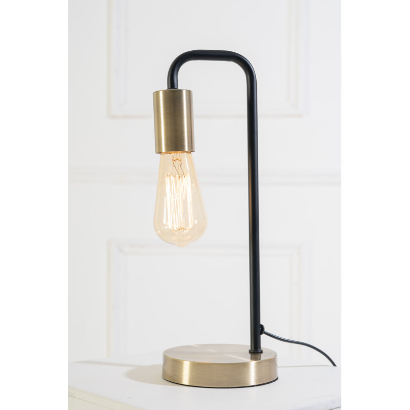 Price Metal Arched Lamp, Antique Brass