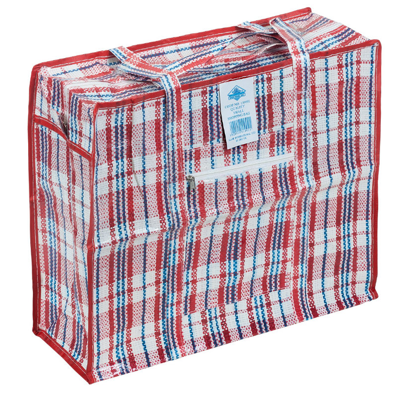 Plastic Laundry Sorter with Handles, Red