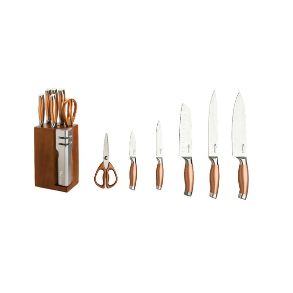 Chopwell Carbon Steel and Ash Wood 2 Piece Knife Set by World Market