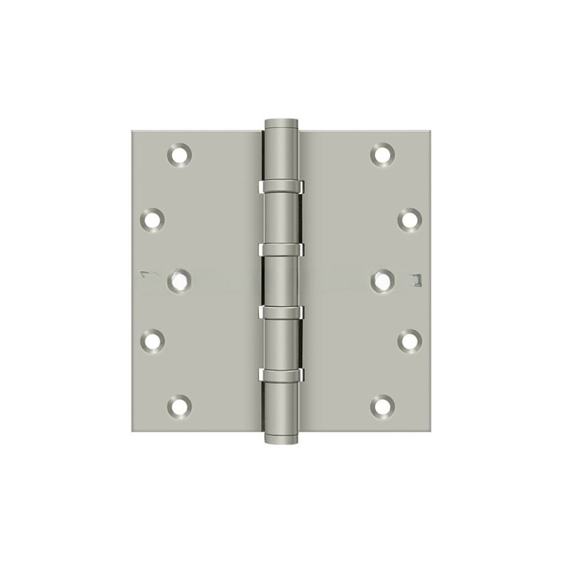 Butt Bearing Hinge, Brushed Nickel