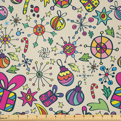Alvana Lively Rich Doodle Multi-Purpose Fabric