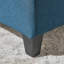 Élégant avec rangement caché - Coussin moelleux avec coussin profond de 18,82 po de largeur x 50,5 po de largeur et de 16,11 po de hauteur. Pieds brun foncé, magnifique banc bleu marine, intérieur de 50,50 po x l 18,75 po x P 16,00 po.-1638237436