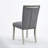 Badgery 5-Piece Solid Wood Dining Set with Fabric Upholstered Chairs-118852804