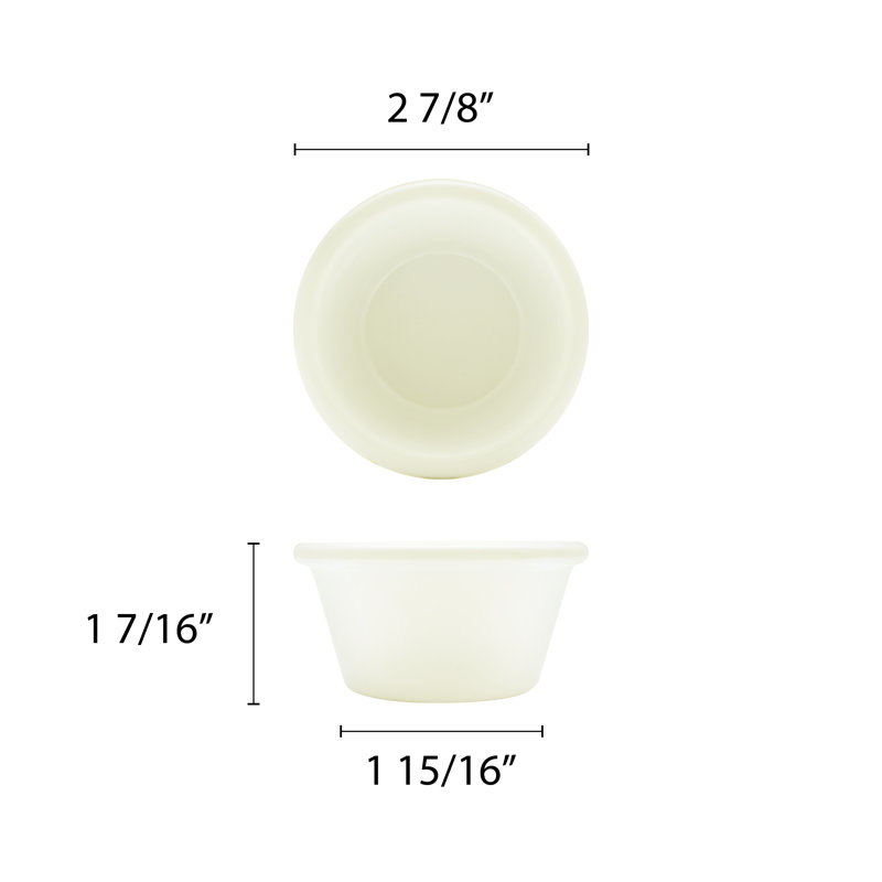 Ramequin lisser de the thunder group inc., Beige