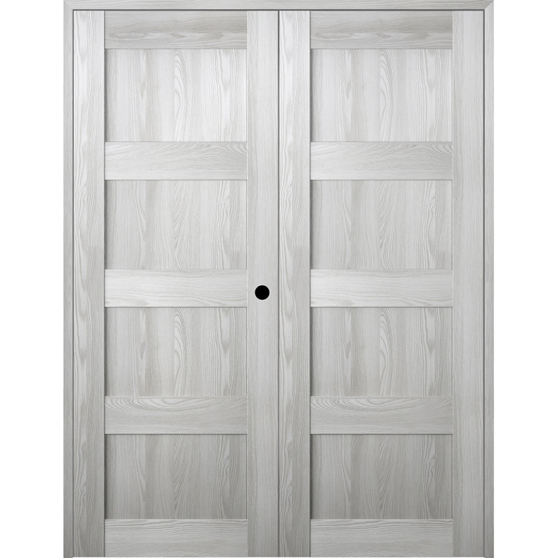Porte française Avon 07 3R, Chêne Veralinga, 71,75 po x 79,38 po, Gauche