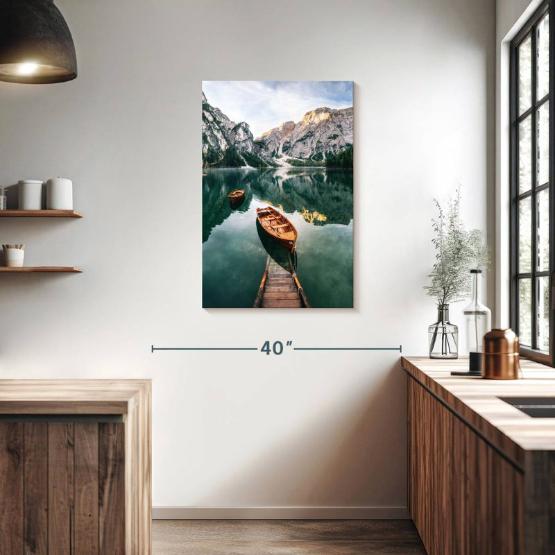 Bateaux Mehar Braies Lake, H 36 po x l 24 po
