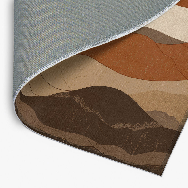 Dawn's Edge Indoor And Outdoor Area Rug, Rectangle 5' x 7'