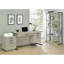 Bureau de bureau gris Brisley