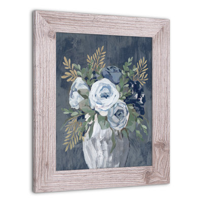 «Flower Vase On», reproduction encadrée