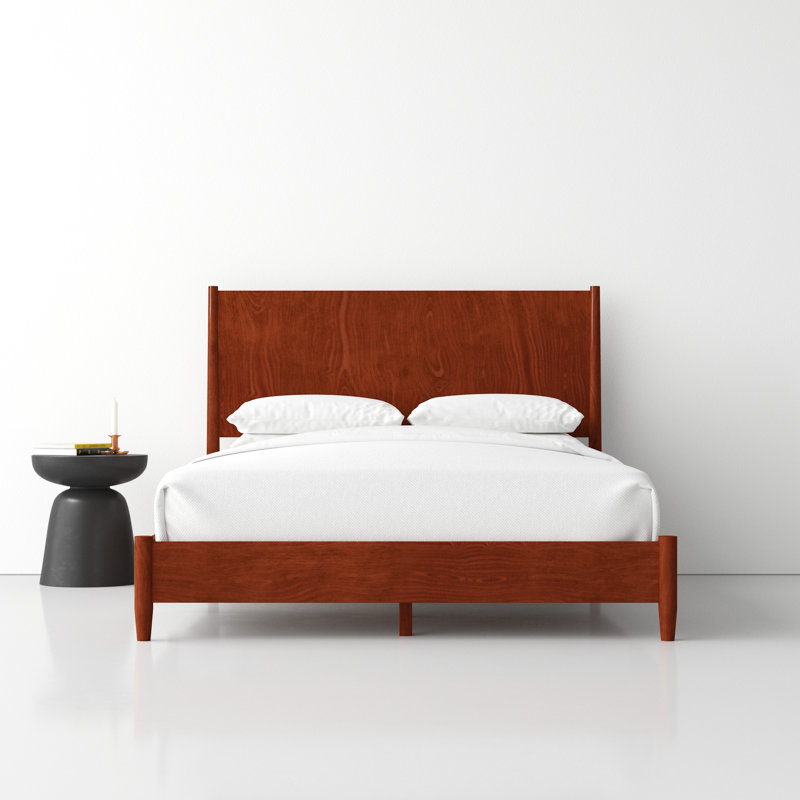 Williams Platform Bed, Queen, Chestnut