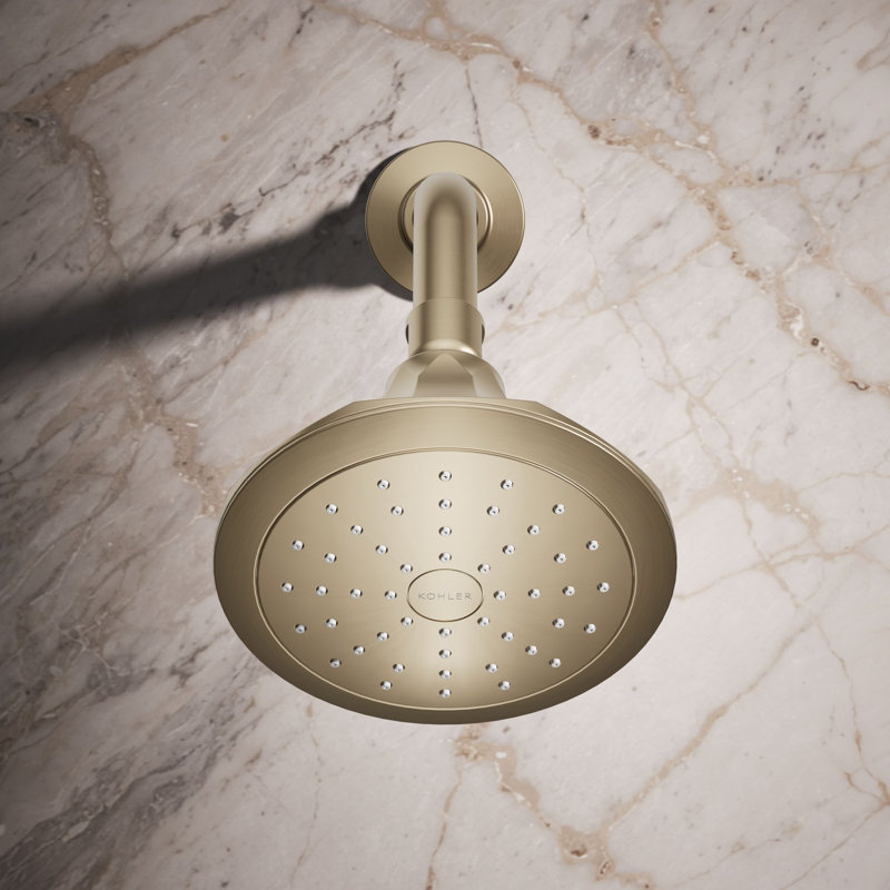Memoirs Full/Standard Fixed Shower Head, Vibrant Brushed Bronze