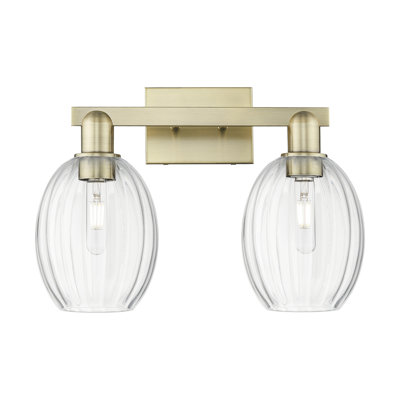 Eldon - 2 Light 16" Bell Shade Bath Vanity Light