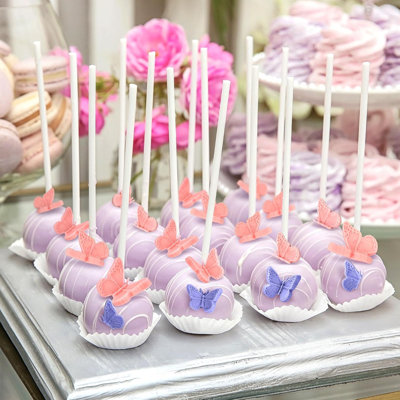 3Pcs Mini Butterfly Silicone Fondant Molds