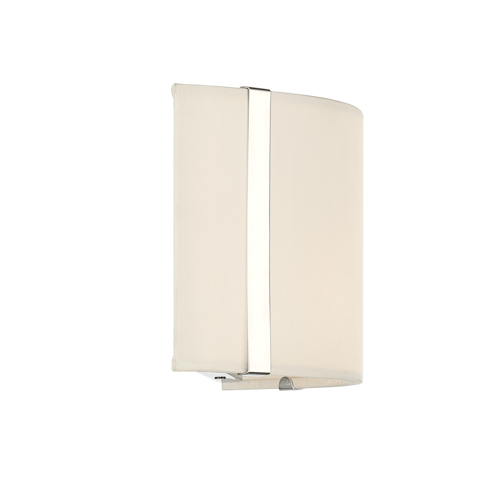 Altman 2-Light Dimmable Flush Mount Sconce, Polished Nickel