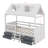 Wood Bed House Bed Frame-114355248-114355250
