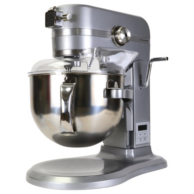 Kenmore Elite 6 Qt. Stand Mixer, 600 Watt Bowl-Lift Kitchen Mixer with 10 Speeds, Digital Timer, Stainless Steel Bowls & Dough Hook