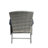Grey Cushioned Outdoor Chair, Ample Seat Space For Relaxation Patio To Harsh Conditions-1630340114