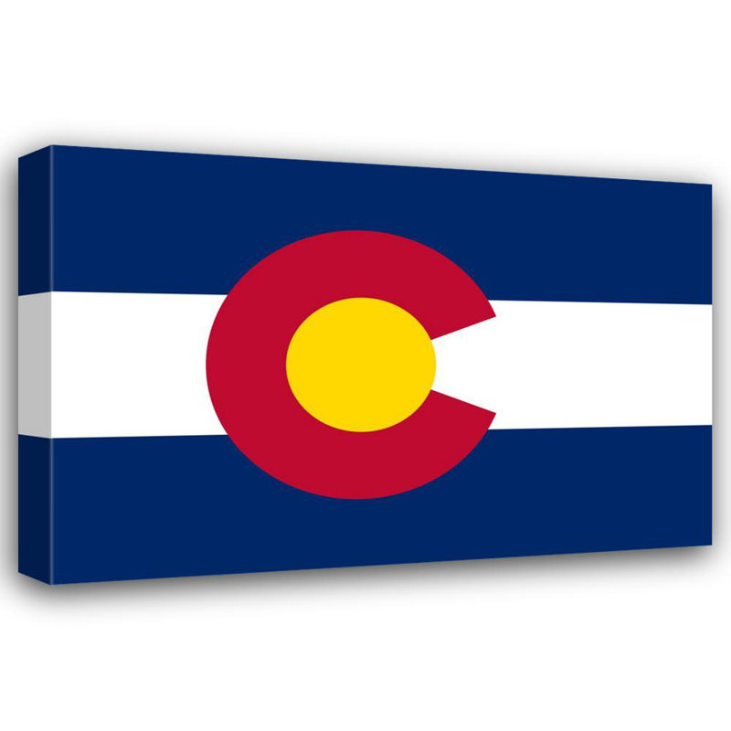 Colorado State, H 27 po x l 40 po