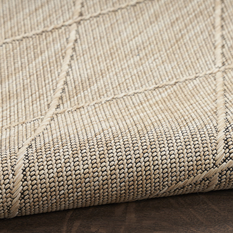 Rectangle WSL01-NATRL Indoor/Outdoor Area Rug, Rectangle 8 pi x 10 pi
