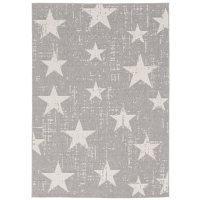 Buket Rectangle Geometric Area Rug