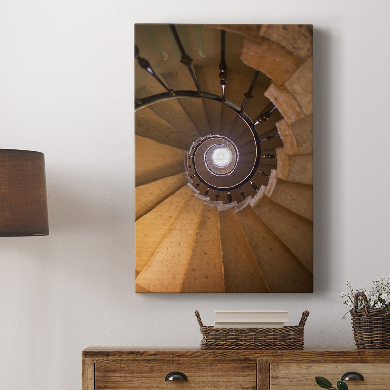 «Spiraling II», reproduction encadrée - galerie Cavas, H 36 po x l 24 po