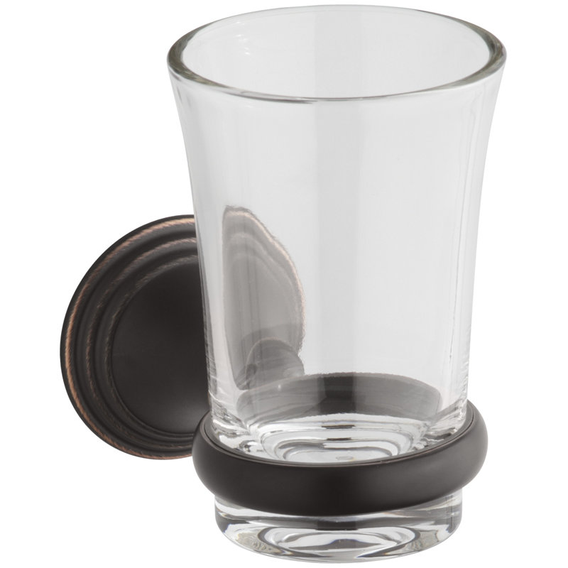 Verre Devonshire et porte-verre Devonshire, Bronze huilé