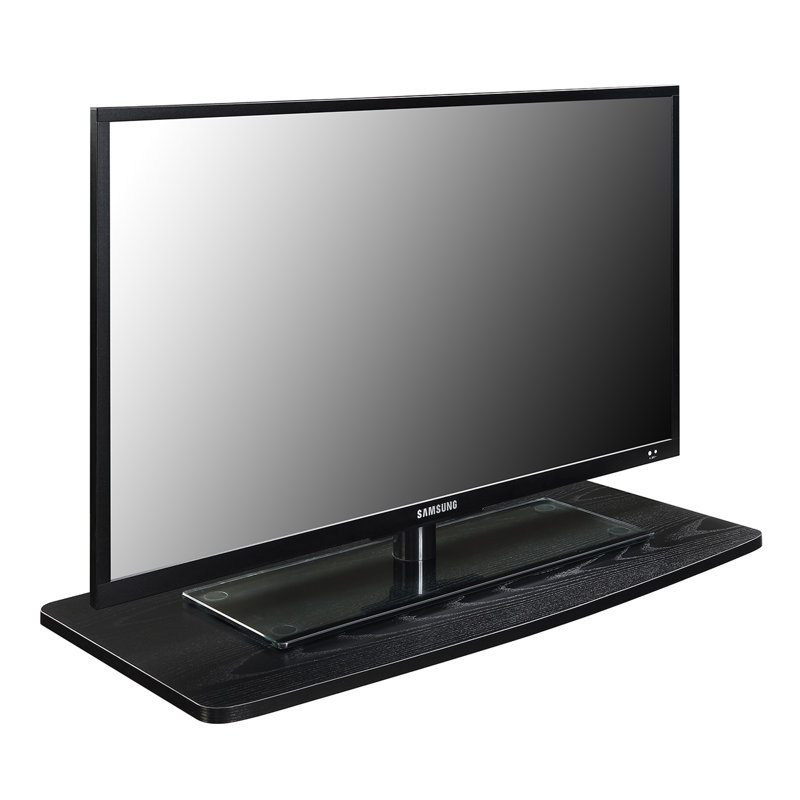 Edwin Single Tier Swivel Riser for TVs up to 37", Black