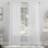 Panneau de rideau diaphane avec passe-tringle - Basics by Wayfair ™