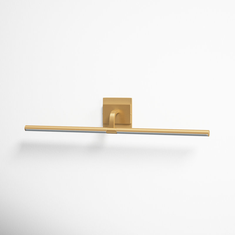Mona LED Armed Sconce, Gold