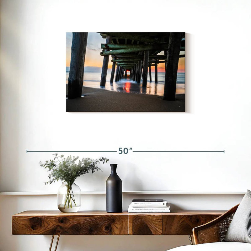 Aletra ci-dessous Virginia Beach Pier, H 20 po x l 30 po