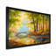 «Bridge In Autumn Forest II», reproduction sur toile flottante-1442223988-1442223989