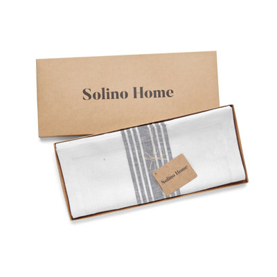 Farmhouse - 100% Pure Linen Table Runner