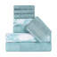 Ensemble de serviettes en marbre et uni à séchage rapide 100% coton 500 g / m² Kreager 500 GSM-27041019-111684959