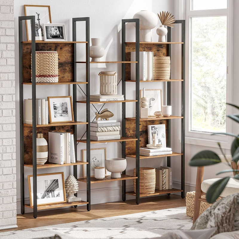 Étagère en bois manufacturé l 9,4 po Fargo