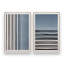 18 "X 12" Twilight Stripes, ensemble de 2 impressions sur toile-135381235-135381234