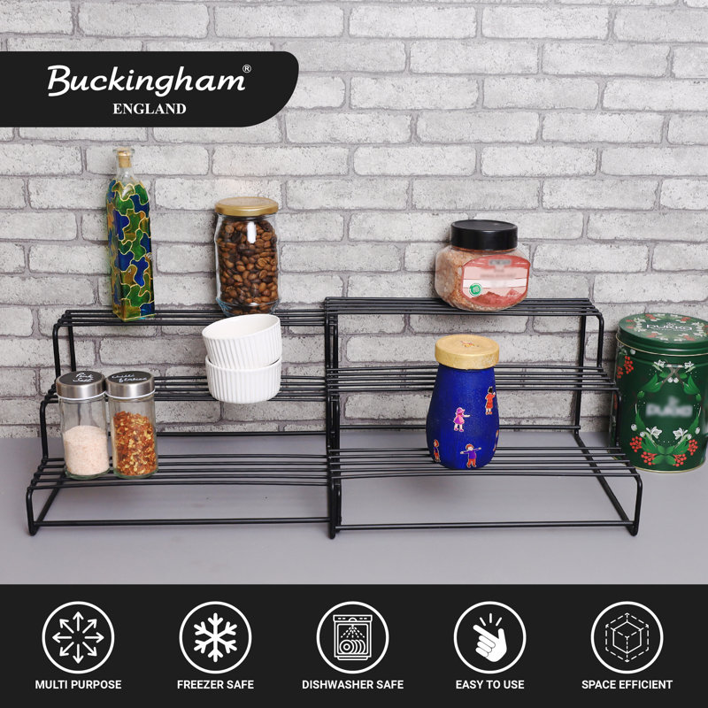 Buckingham Cupboard Storage Organising Rack Expandable