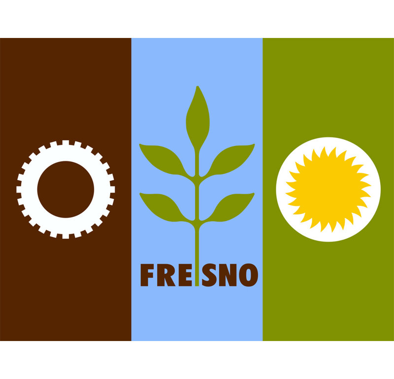 Fresno, Californie, H 18 po x l 24 po