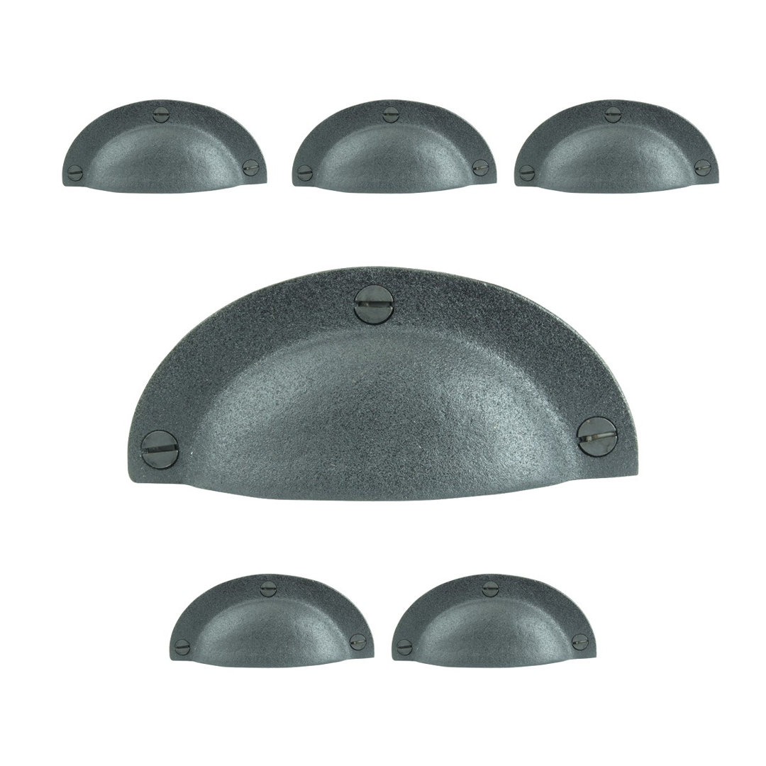 3 1/2" Center Cup/Bin Pull Multipack (Set of 6) The Renovators Supply Inc.