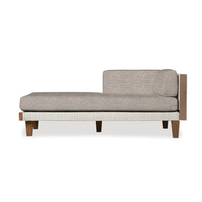 Catalina Outdoor Teak Chaise Lounge