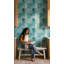 Papier peint carreaux de céramique sarcelle turquoise-1652582016