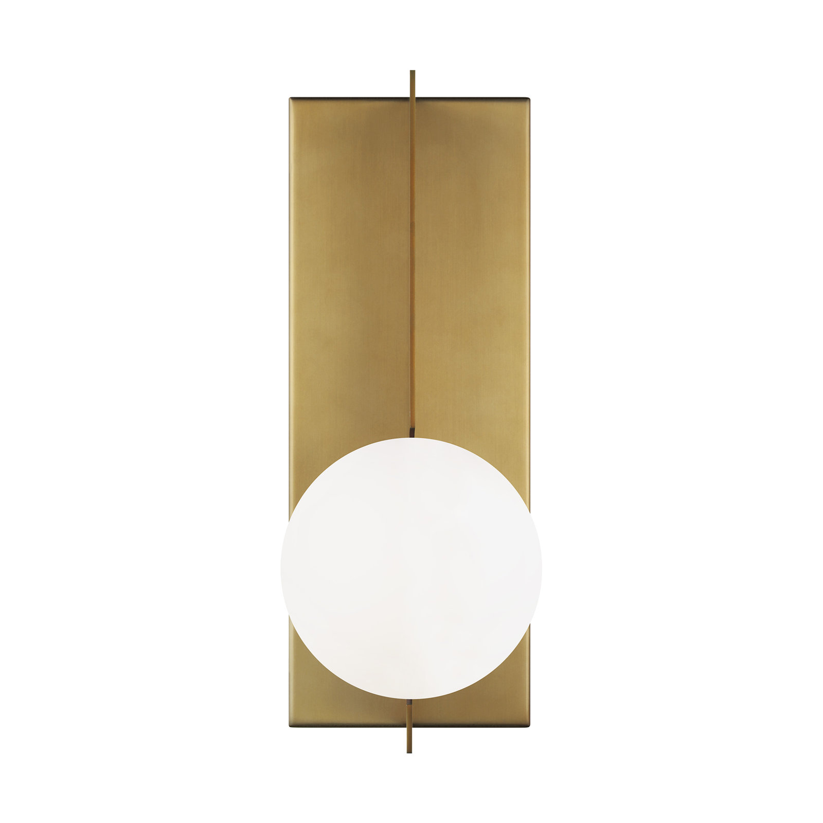 Orbel Single Light Glass Dimmable Corner Wall Light, Polished Nickel, Yes