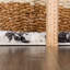 Tapis noir en polyester tissé à la machine Janeika-684713237
