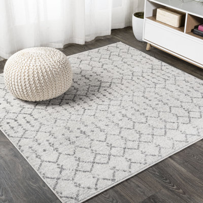 Tapis crème / gris Kateshia