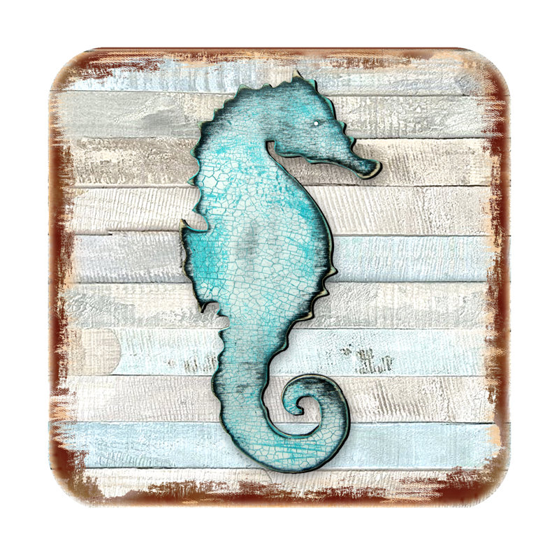 Sous-verre Leigh Woods Seahorse